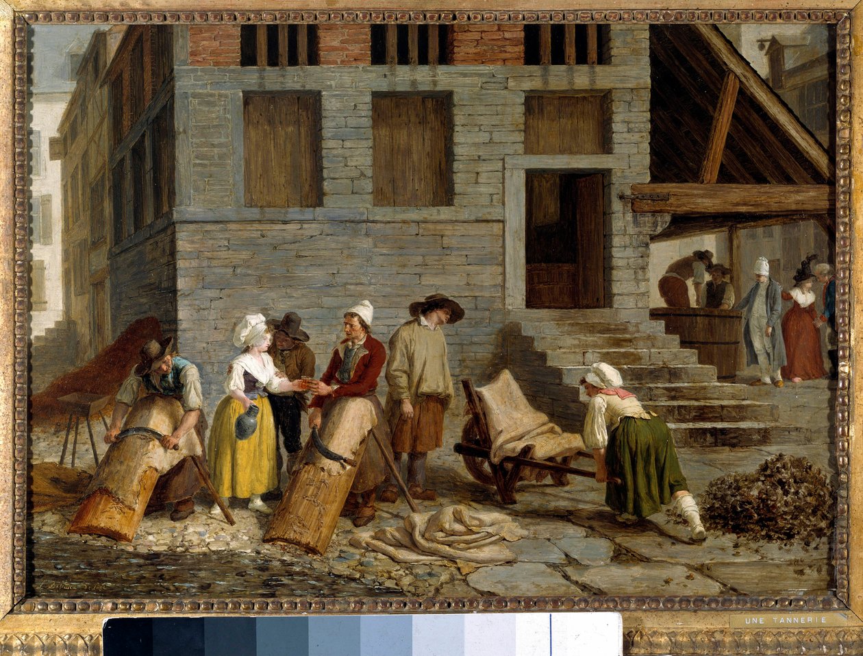 A Tannery by Léonard Defrance