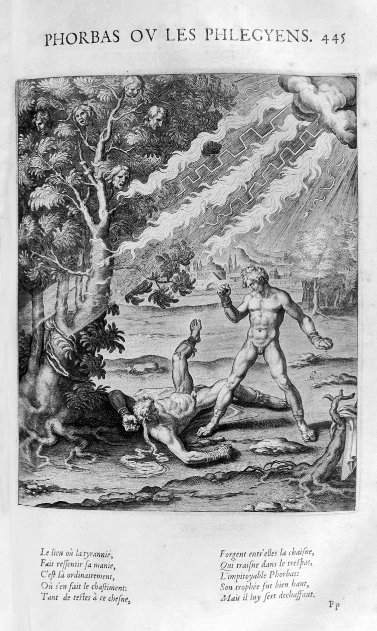 Phorbas Slain by Apollo by Leonard Gaultier