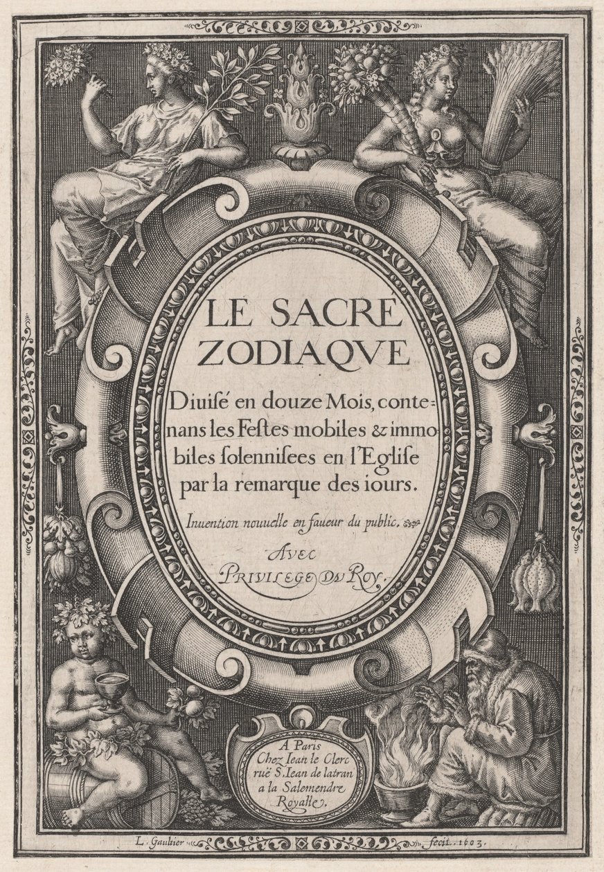 Title Page by Leonard Gaultier