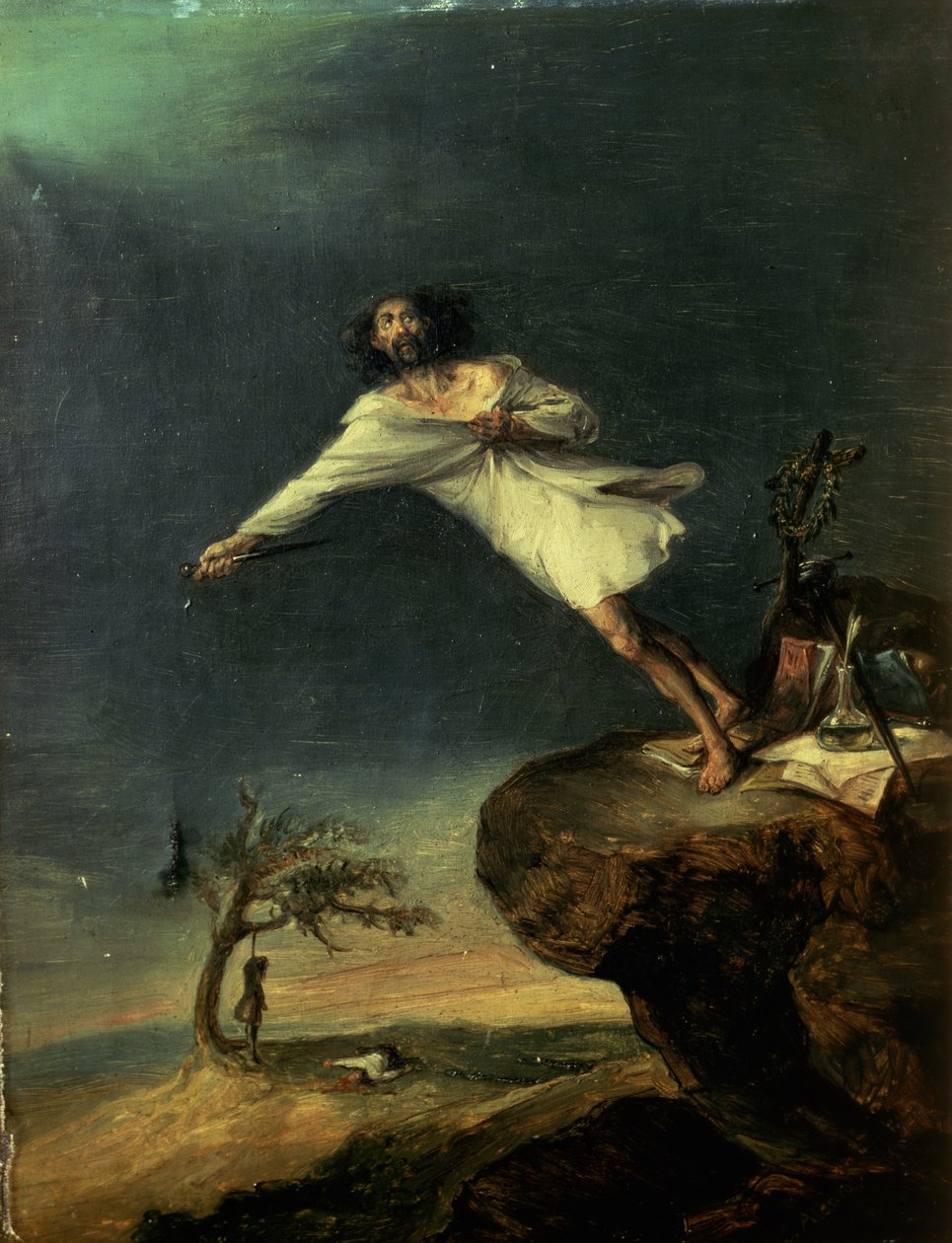 The Suicide by Leonardo Alenza