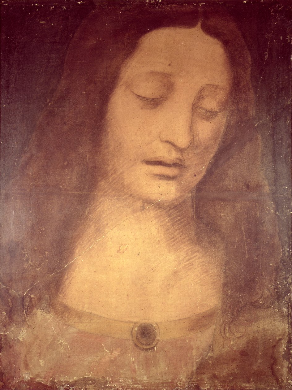 Head of Christ by Leonardo da Vinci