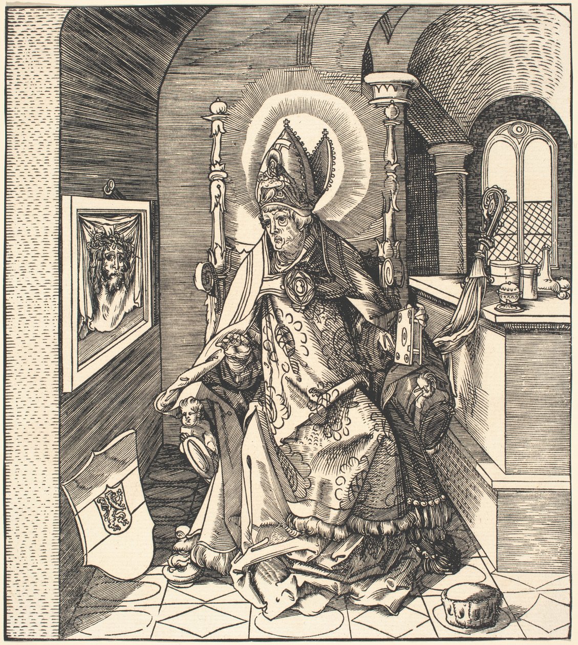 Saint Remigius by Leonhard Beck