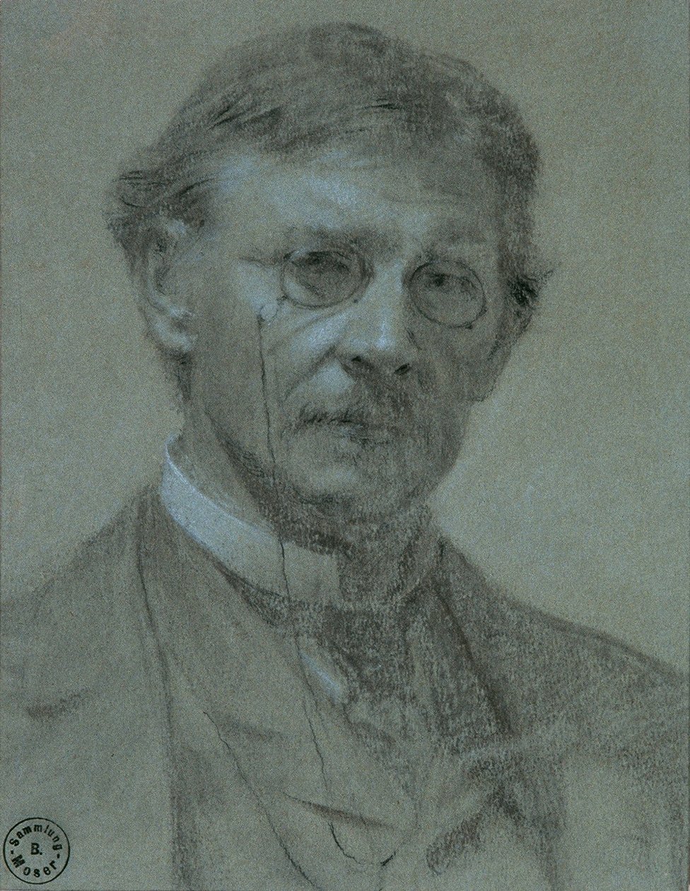 Self-Portrait by Leopold Carl Muller