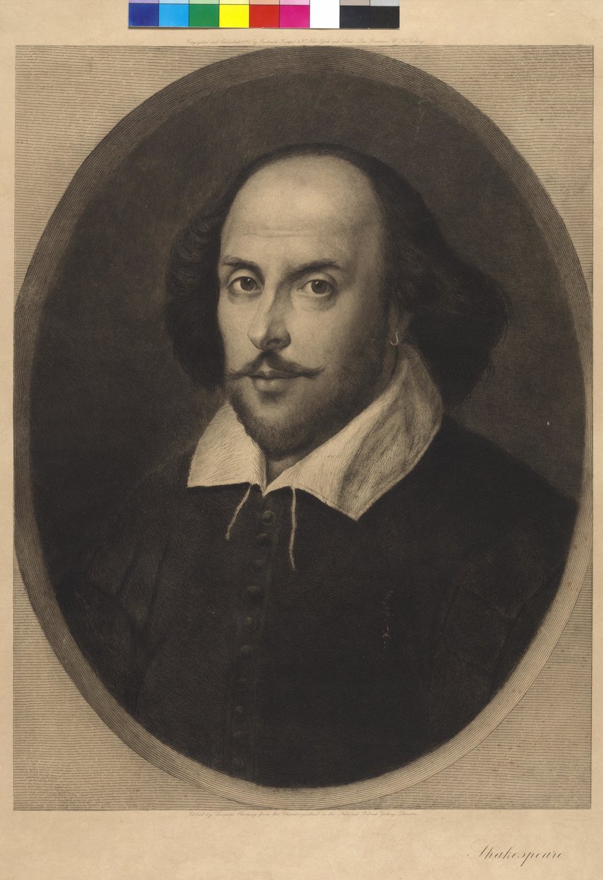 Shakespeare by Leopold Flameng