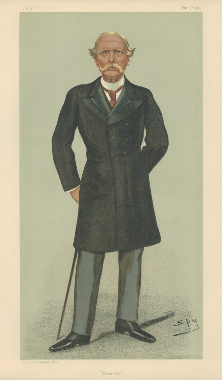 Sir Charles Brooke, Rajah of Sarawak by Leslie Matthew Ward