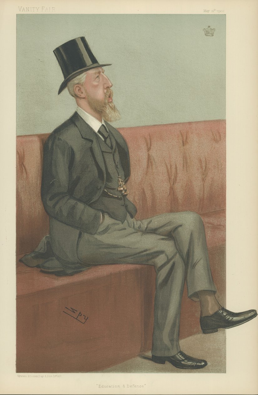 The Duke of Devonshire by Leslie Matthew Ward