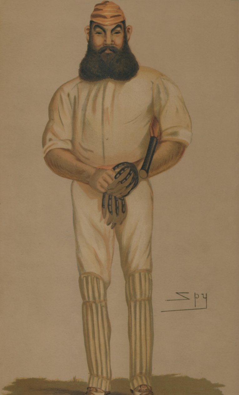 Cricket, 1877 by Leslie Matthew Ward