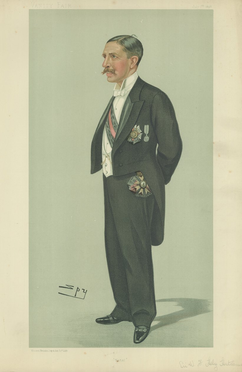 The Hon Sir Walter Francis Hely-Hutchinson by Leslie Matthew Ward