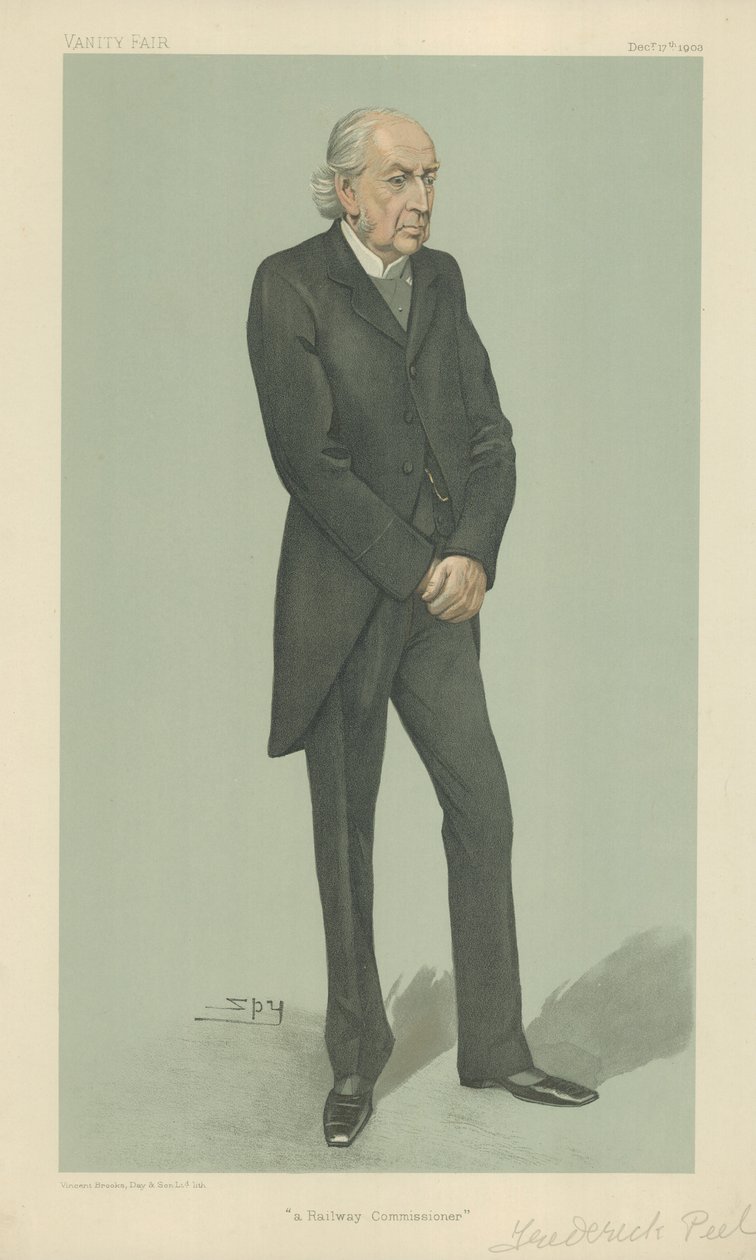 The Right Hon Sir Frederick Peel by Leslie Matthew Ward