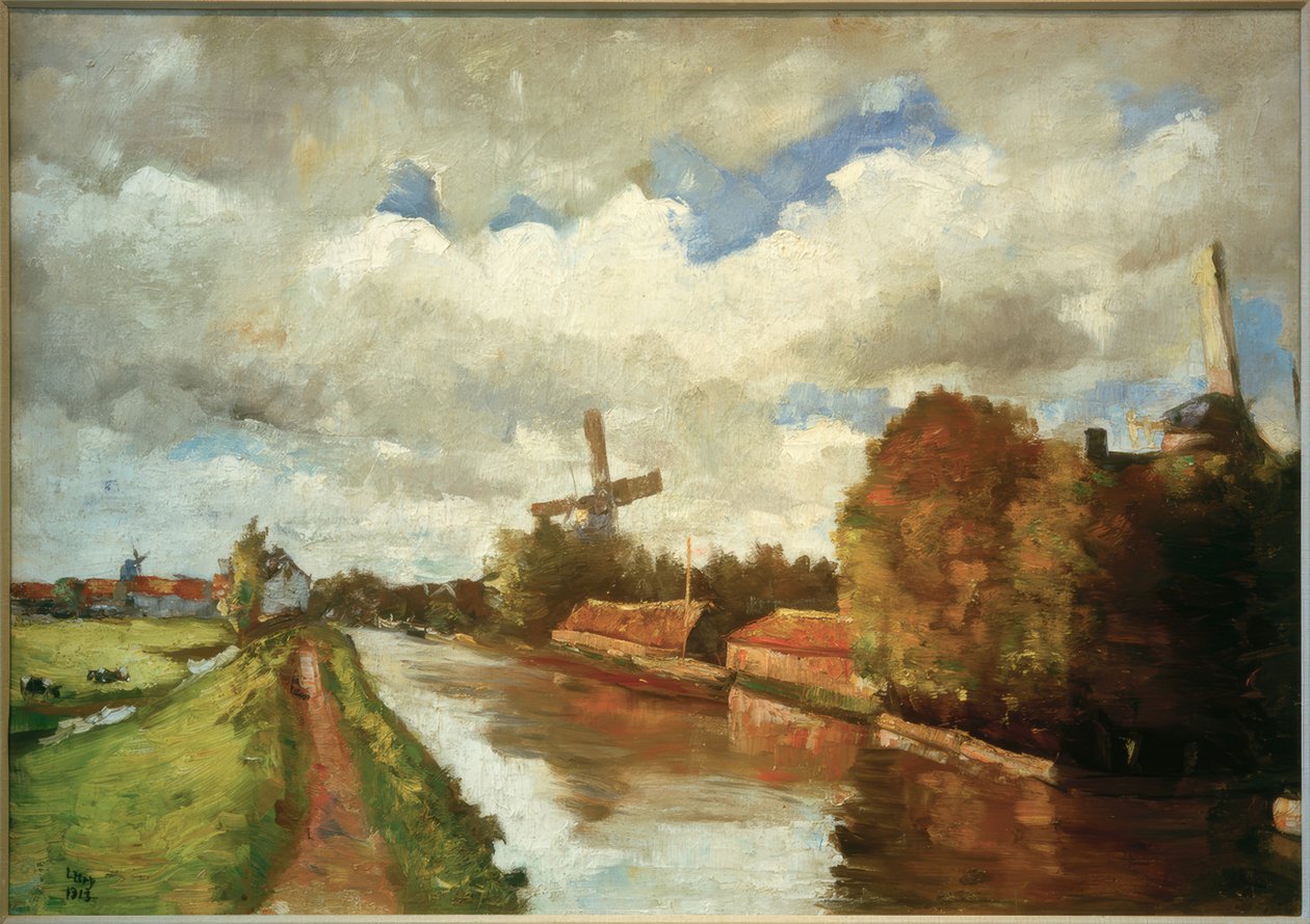 Moving Clouds by Lesser Ury