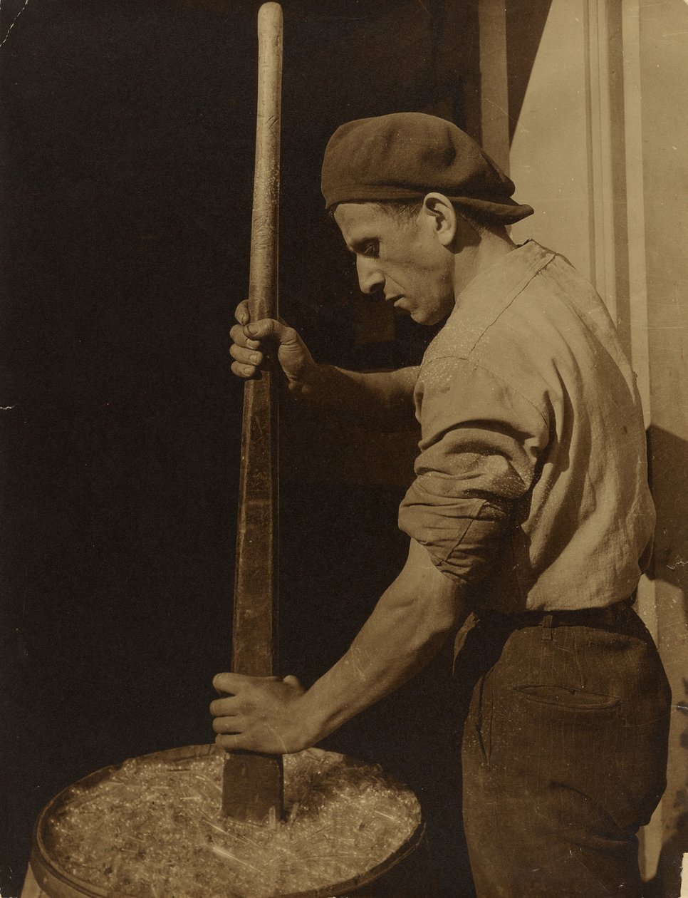 Factory Worker by Lewis W. Hine