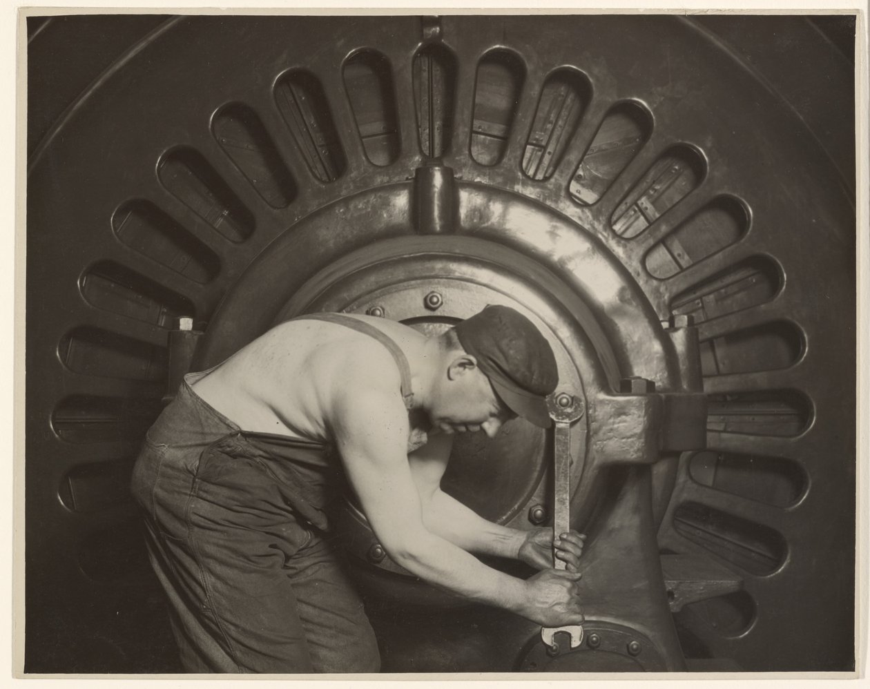 Power House Mechanic by Lewis W. Hine
