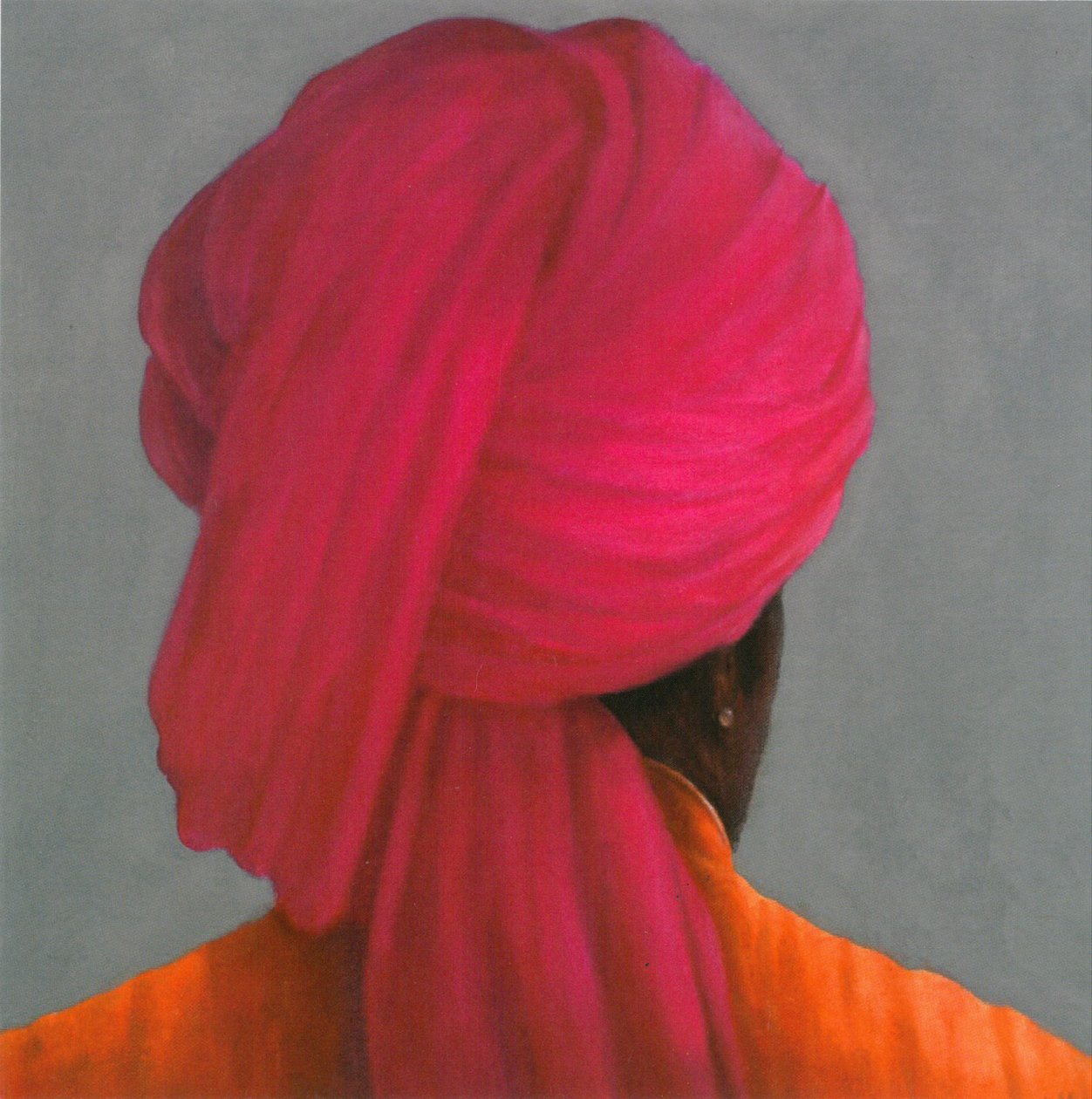 Pink Turban by Lincoln Seligman
