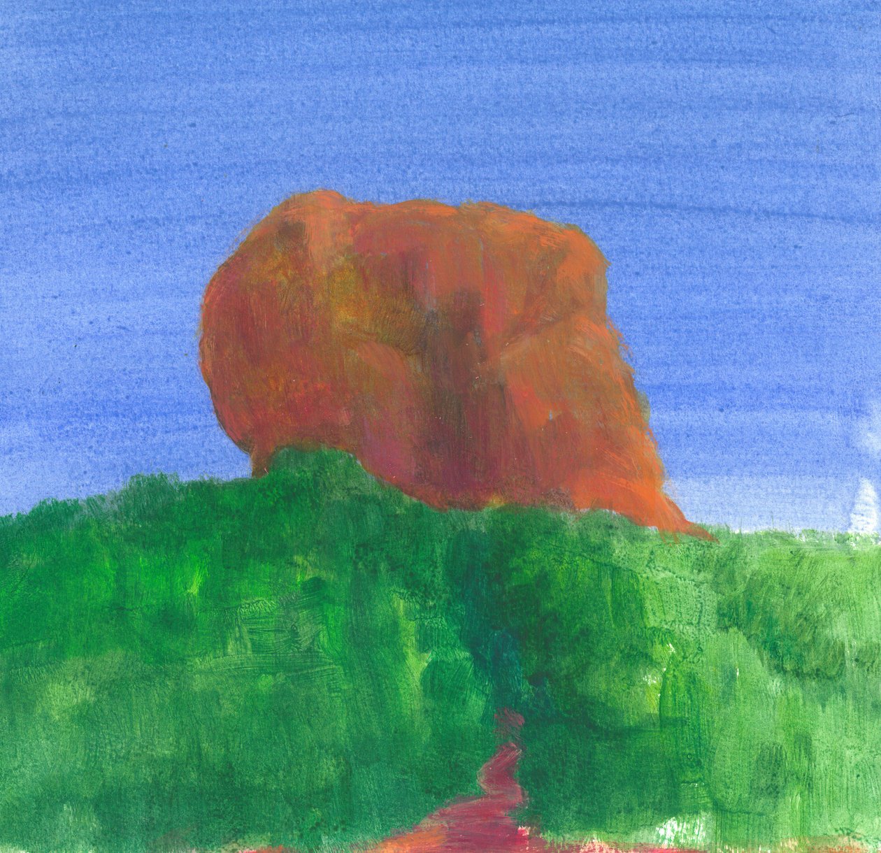 Sigiriya Rock by Lincoln Seligman