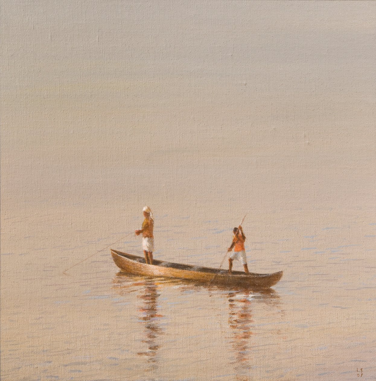 Kerala Fishermen by Lincoln Seligman