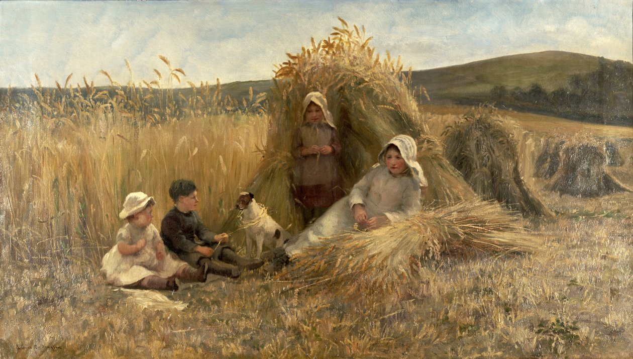 Young Harvesters by Lionel Percy Smythe