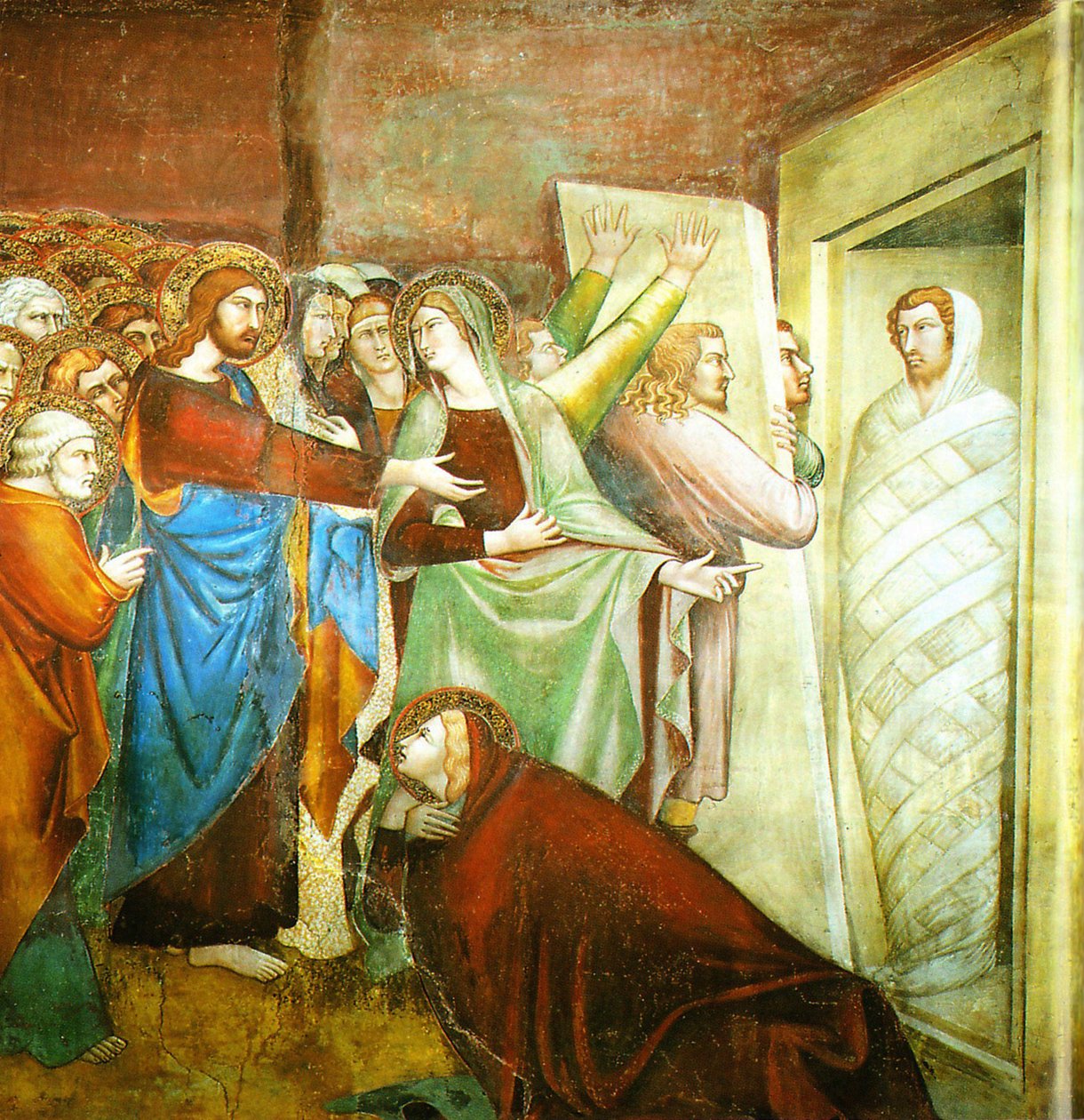 Resurrection of Lazarus by Lippo Memmi