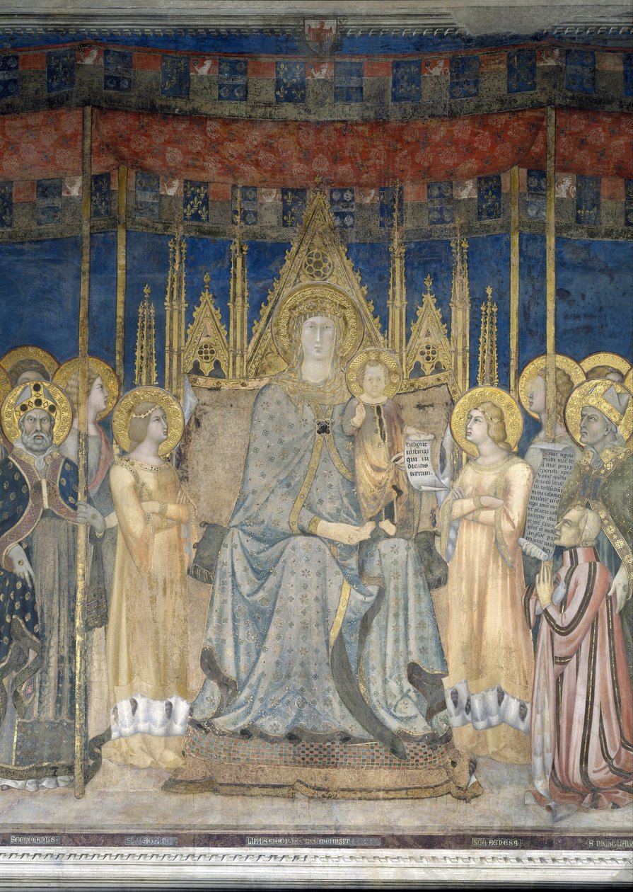 Maestà by Lippo Memmi