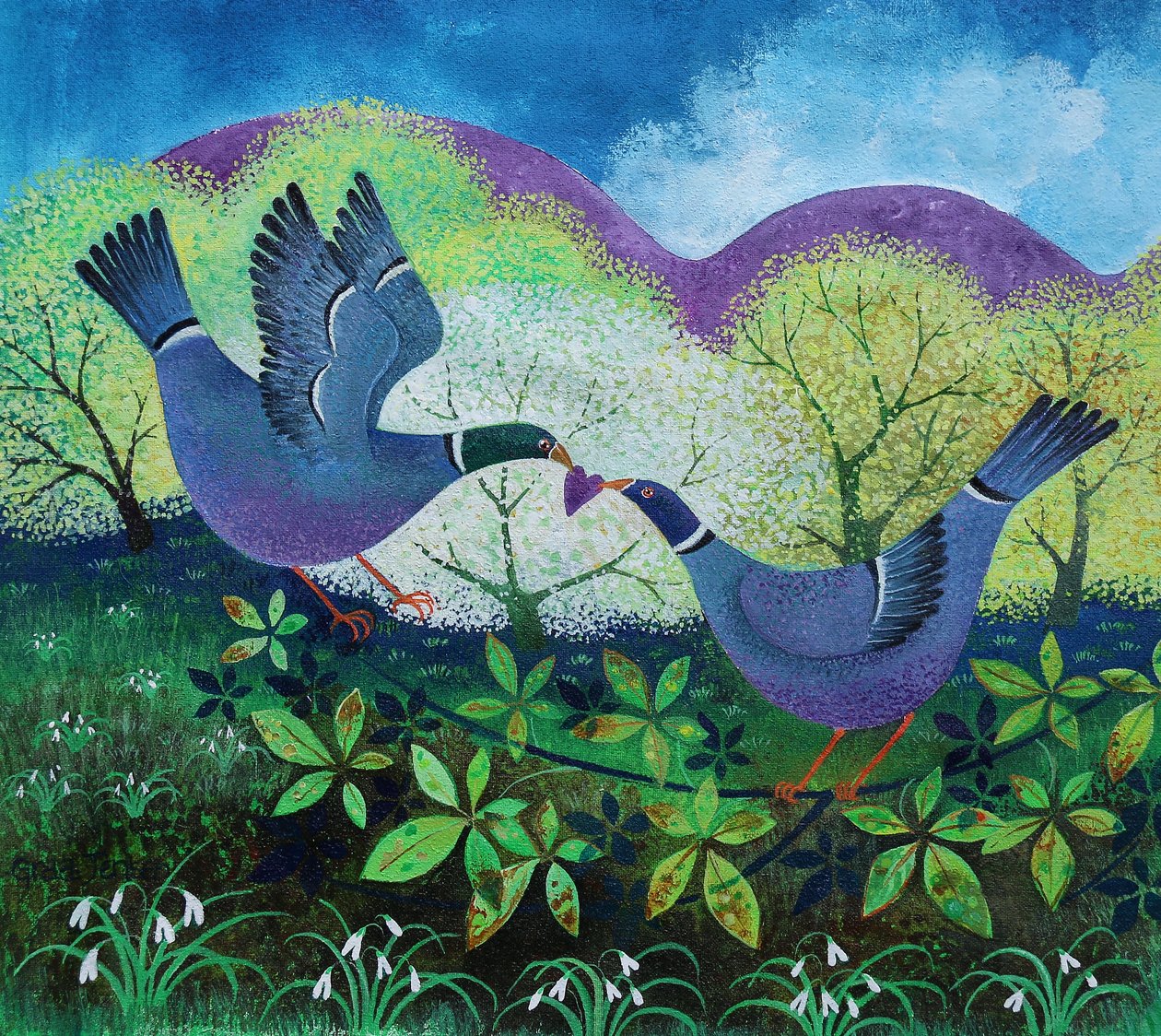 Love Birds by Lisa Graa Jensen