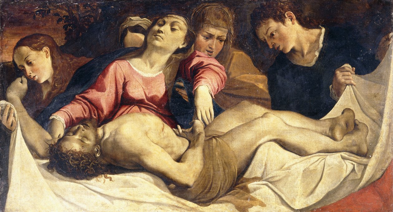 The Pieta by Lodovico Carracci