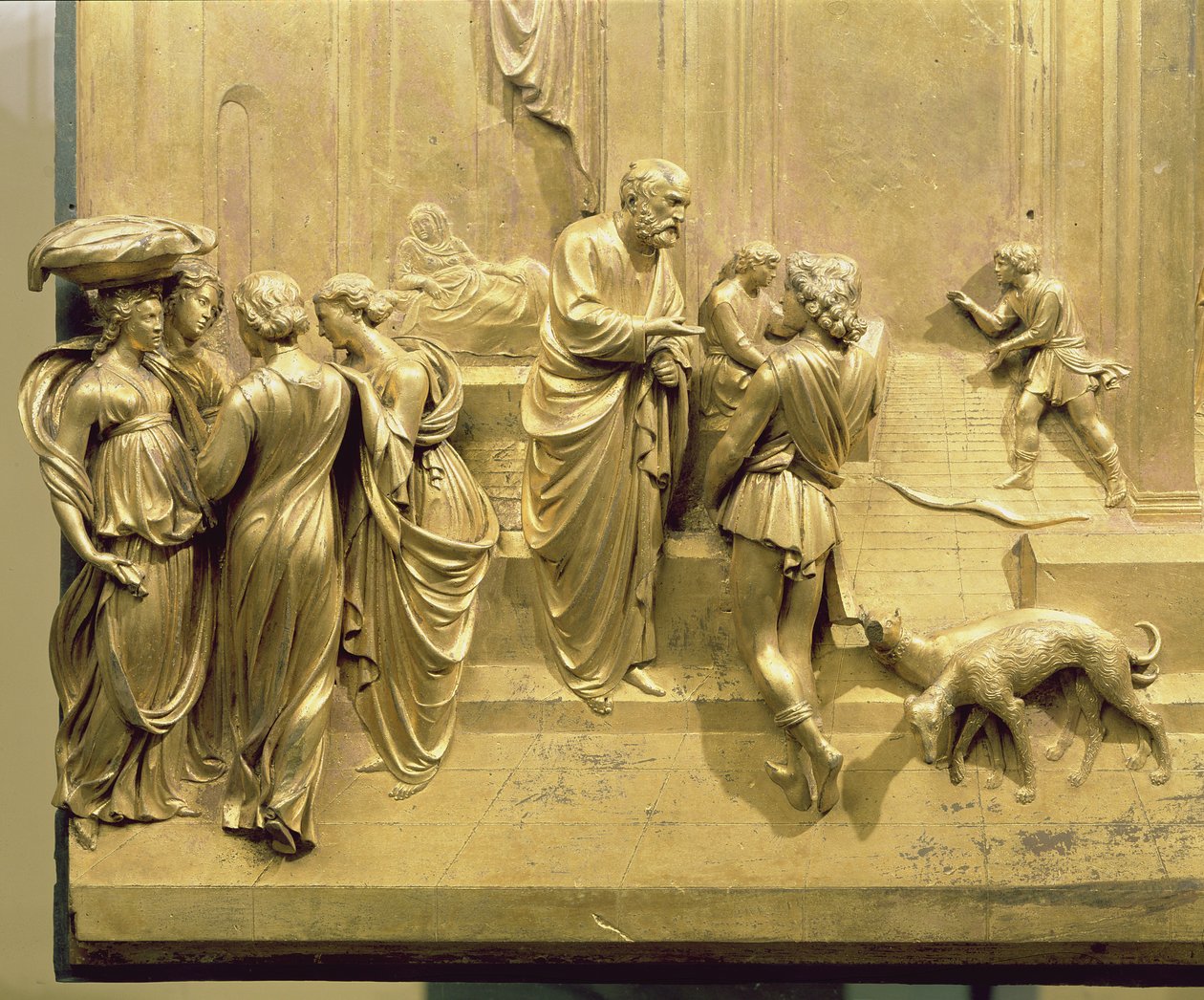 The Story of Jacob and Esau (detail) by Lorenzo Ghiberti