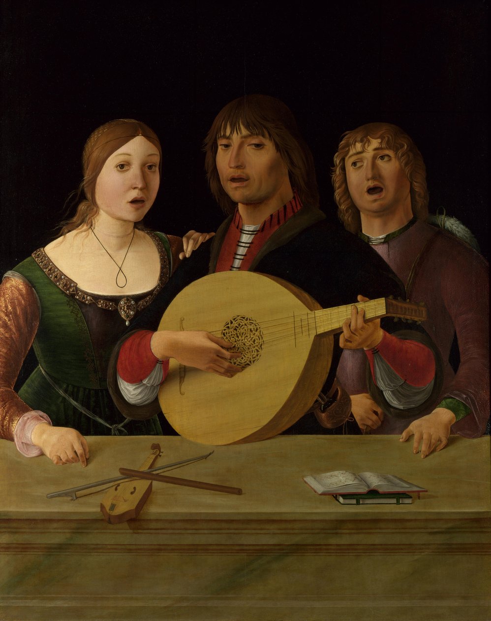 A Concert, c. 1490 by Lorenzo Costa
