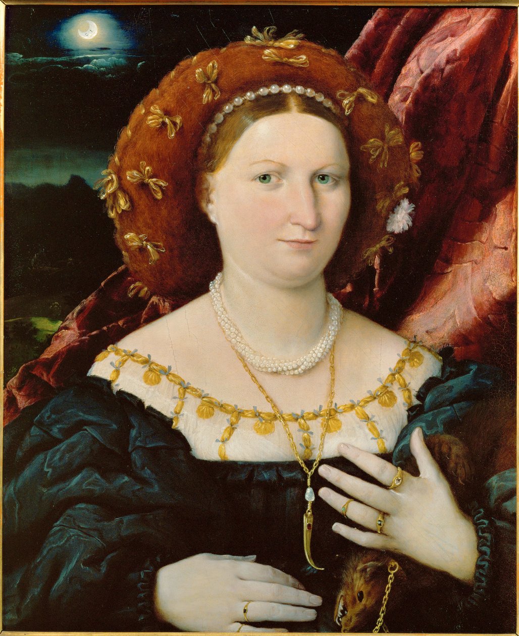 Lucina Brembati by Lorenzo Lotto