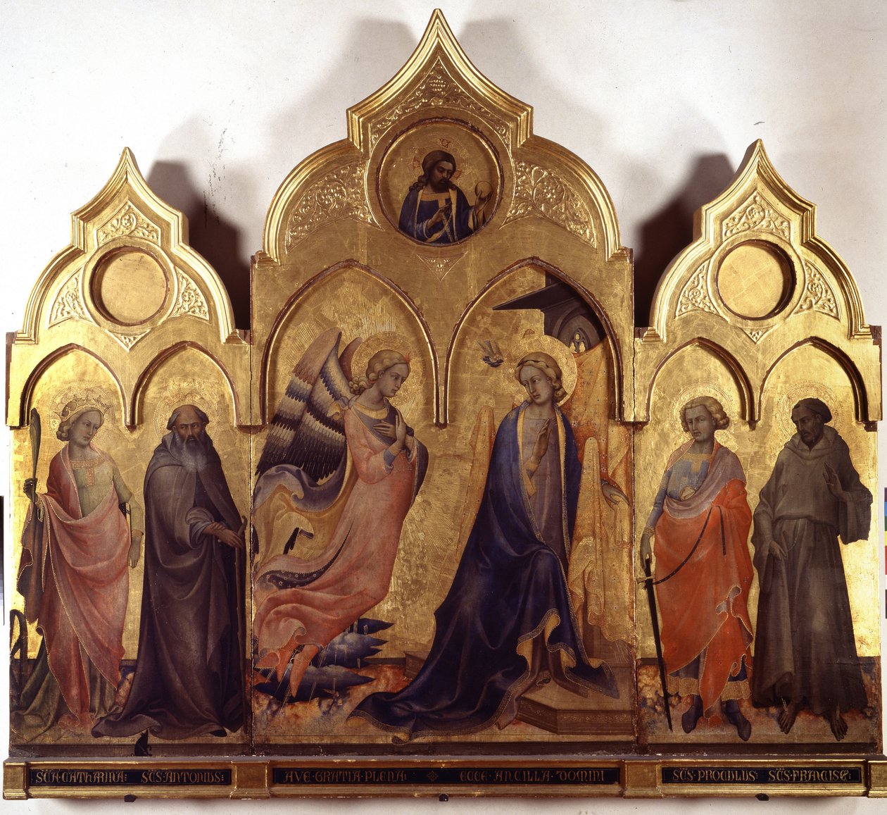 The Annunciation by Lorenzo Monaco