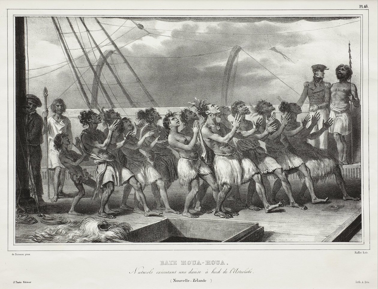 Tolaga ... by Louis Auguste de Sainson