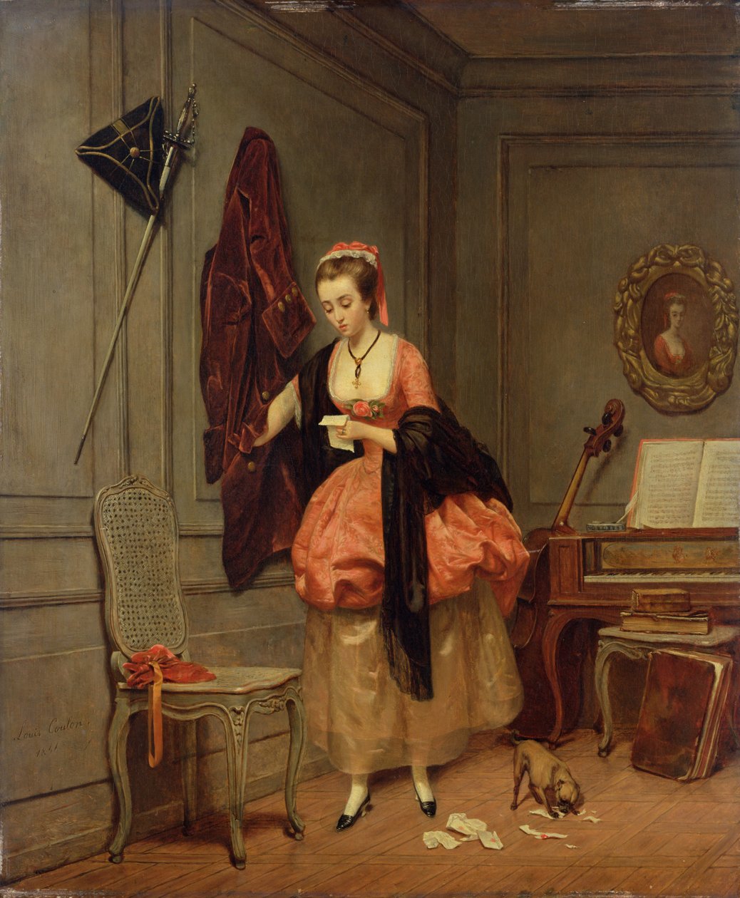 The Beloved Mistress by Louis Coulon