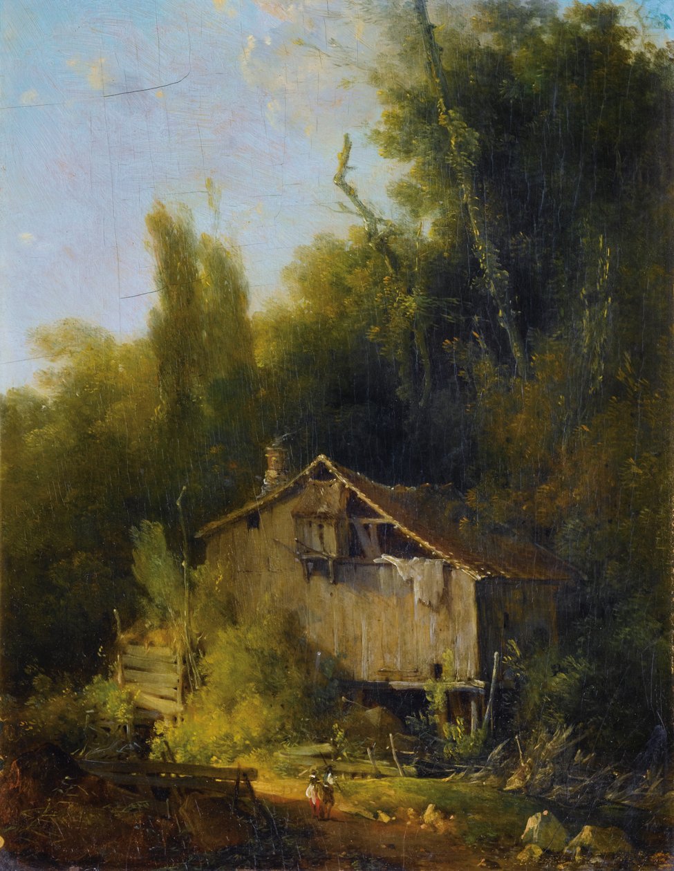 The Old Mill by Louis Gabriel Moreau