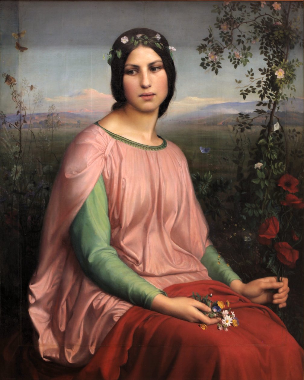 Wildflowers by Louis Janmot