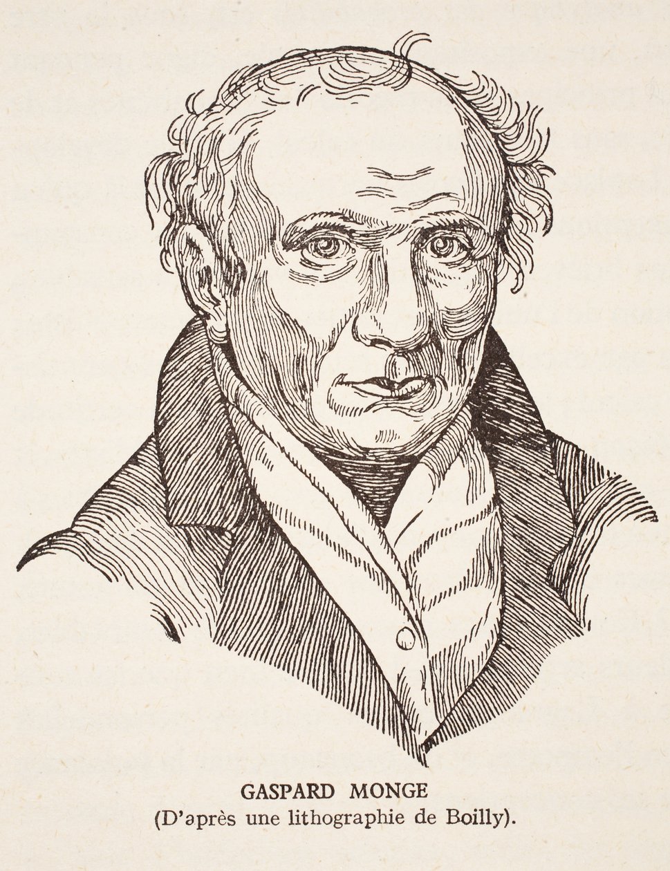 Gaspard Monge by Louis Leopold Boilly