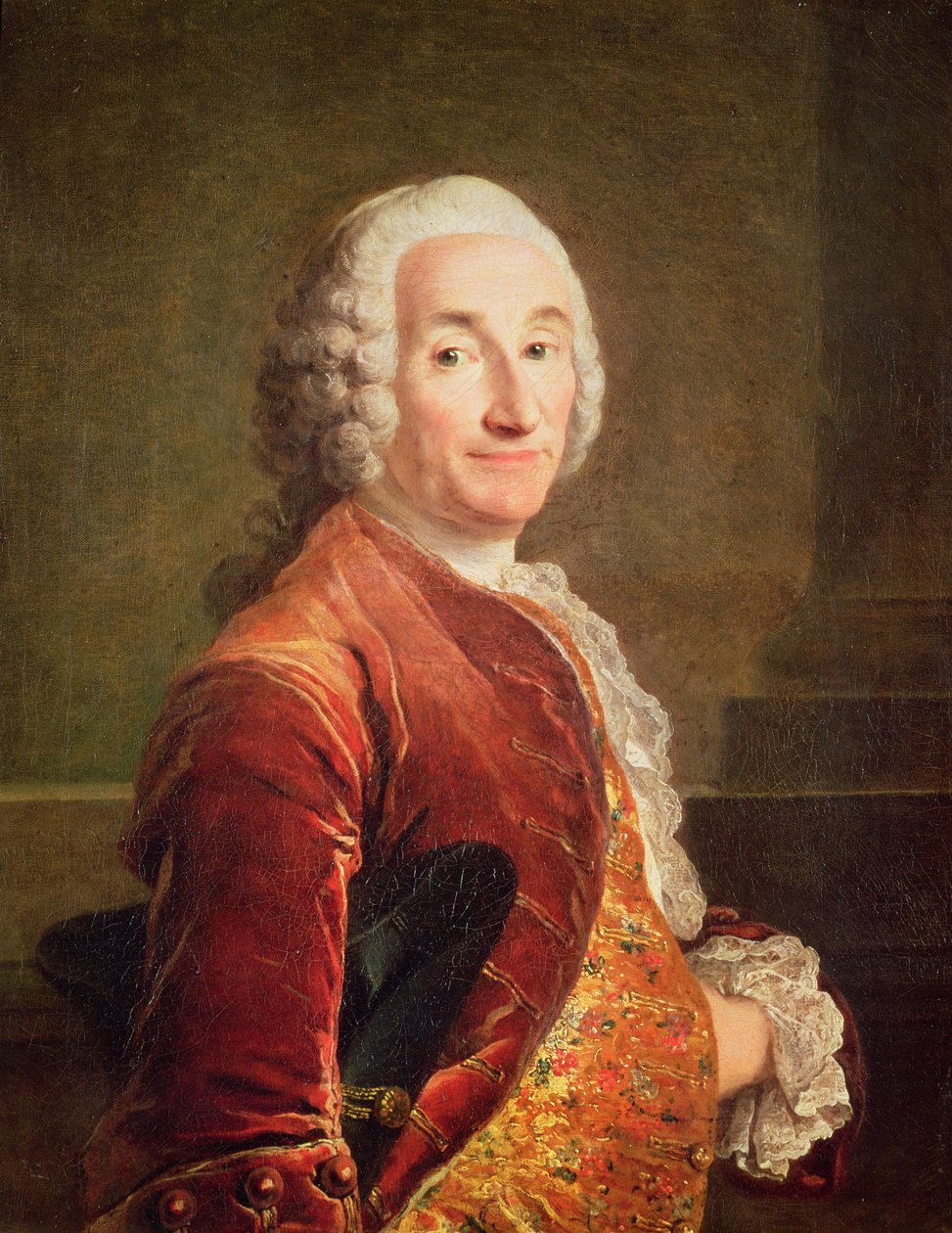 Louis Francois Armand de Vignerot du Plessis Duke of Richelieu by Louis Tocqué