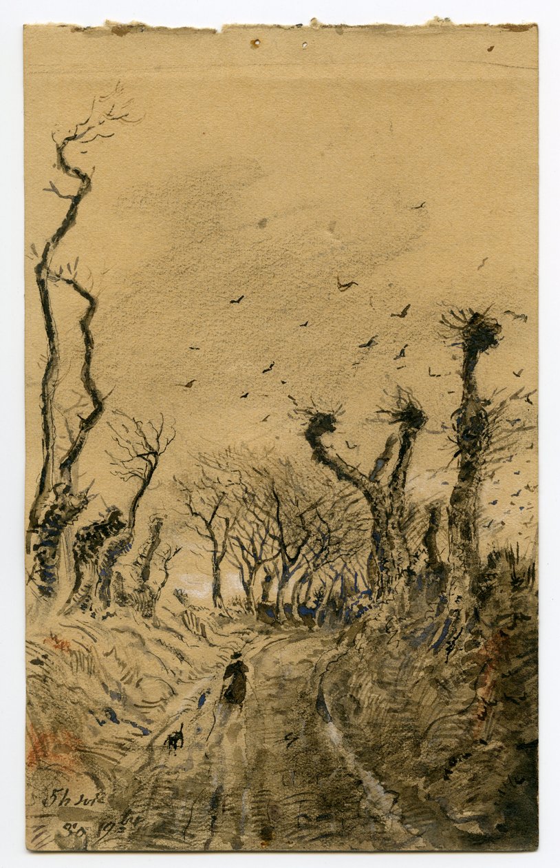 Drawing by Louis Marie Faudacq