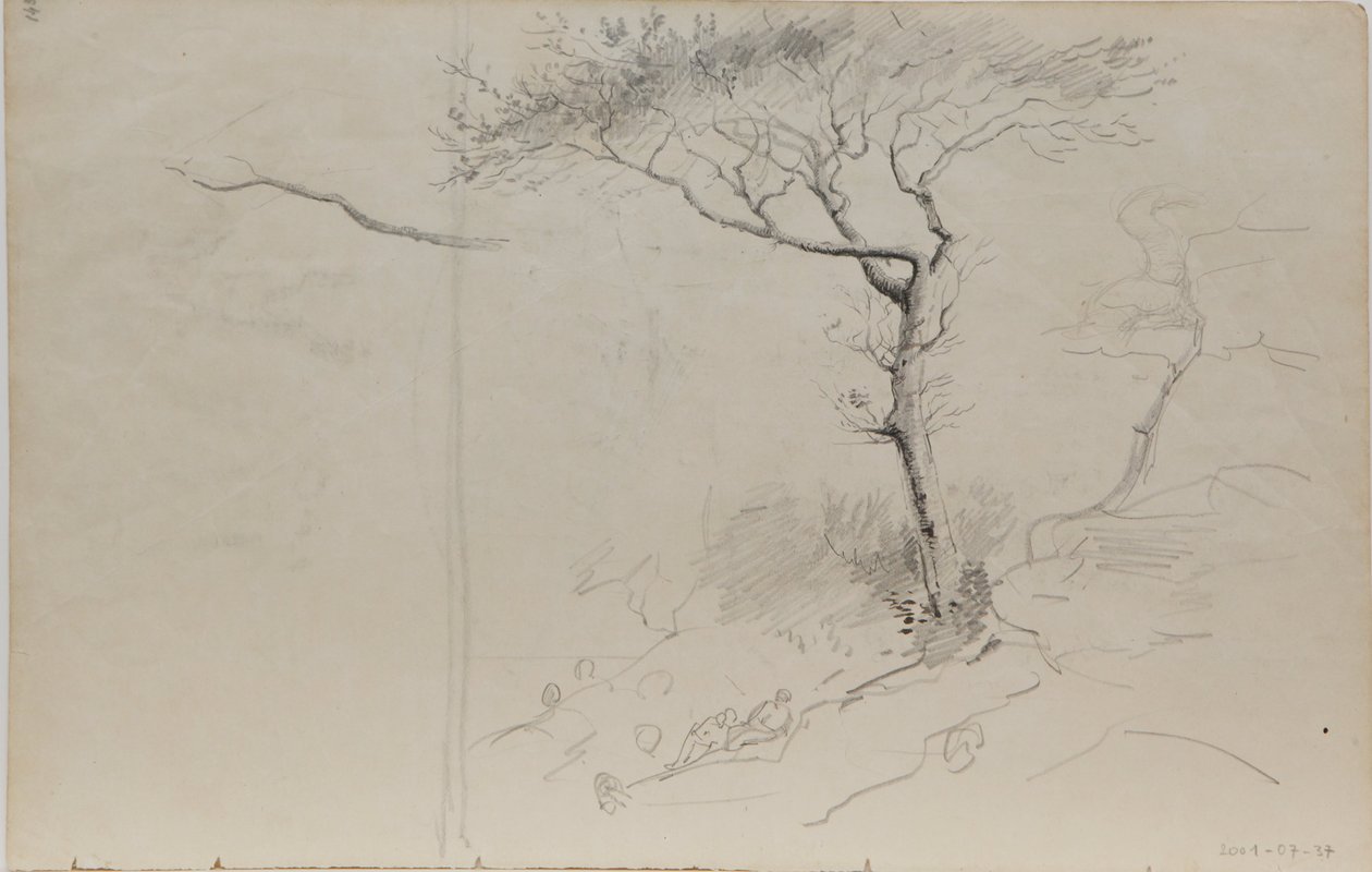 Drawing by Louis Marie Faudacq