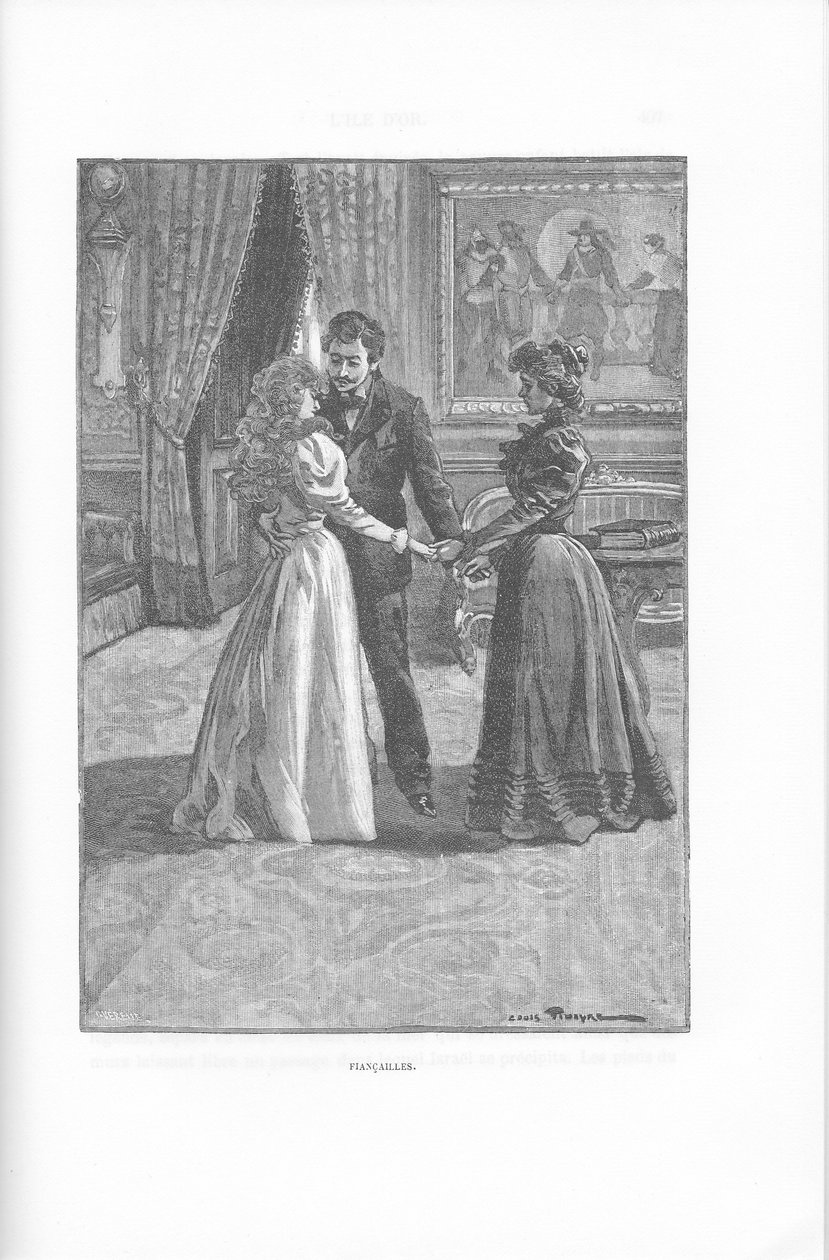 Engagement by Louis Tinayre
