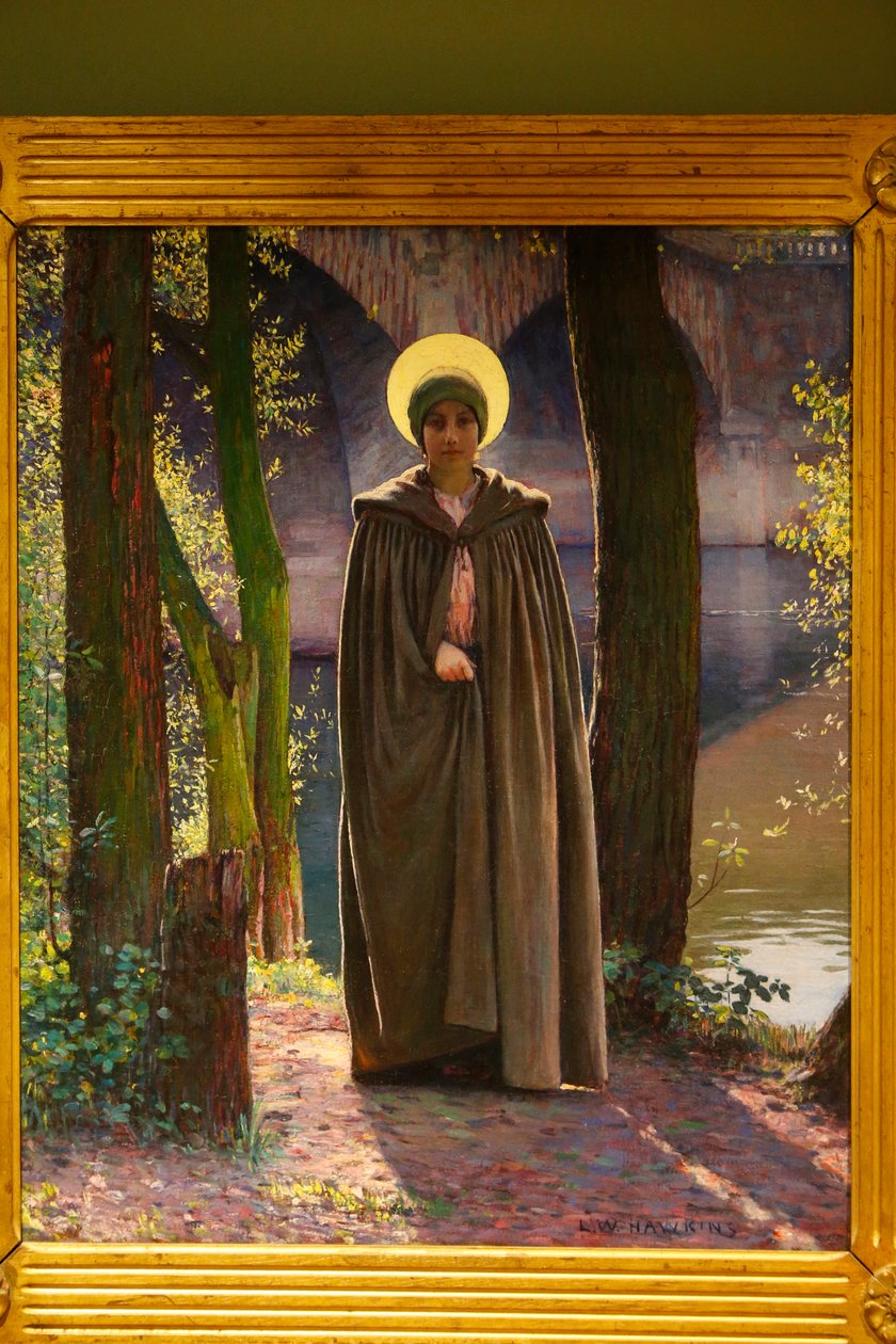 My Patroness by Louis Welden Hawkins