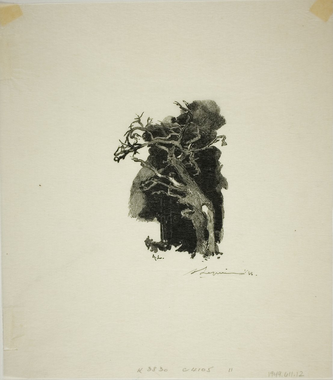 The Spitfire by Louis Auguste Lepère