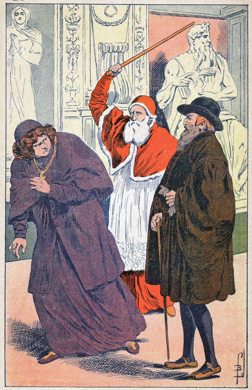 Julius II by Louis Charles Bombled