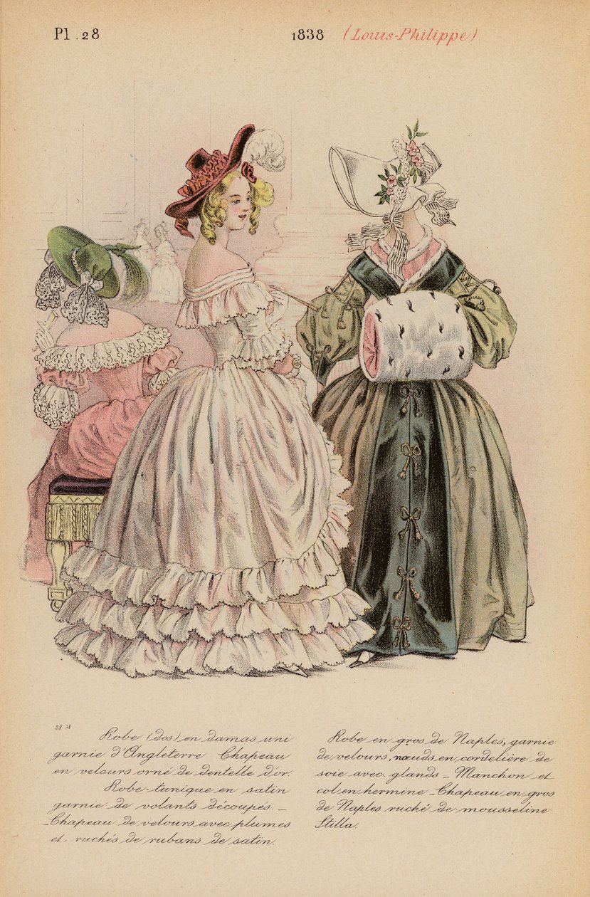 French Fashion: 1838, Louis-Philippe by Louis Colas