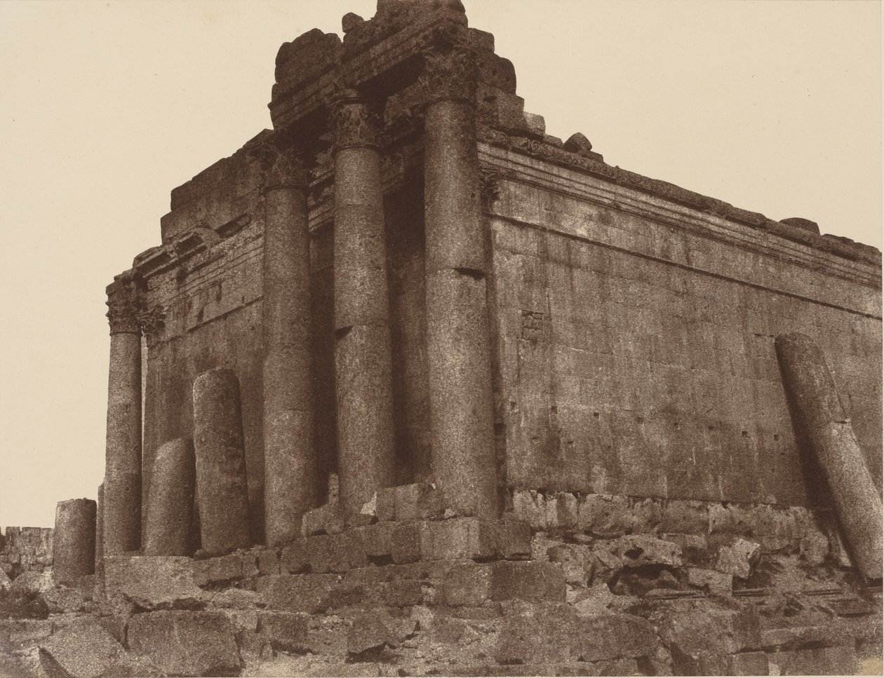 Baalbeck, 1859 by Louis de Clercq