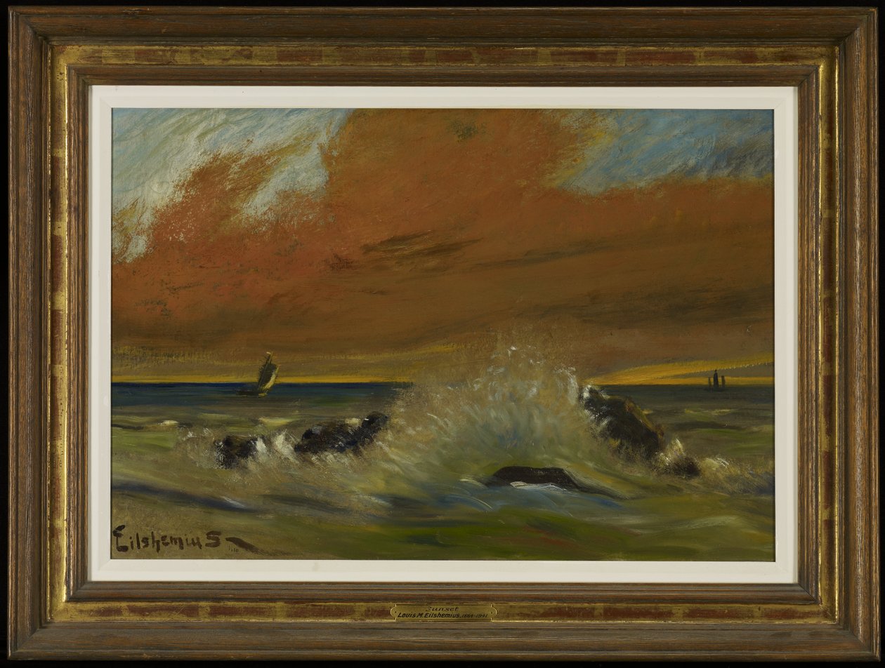 Sunset by Louis Eilshemius