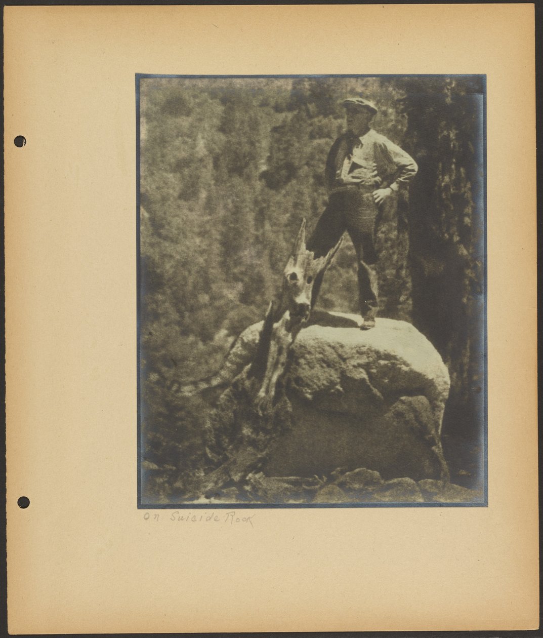 On Suicide Rock by Louis Fleckenstein