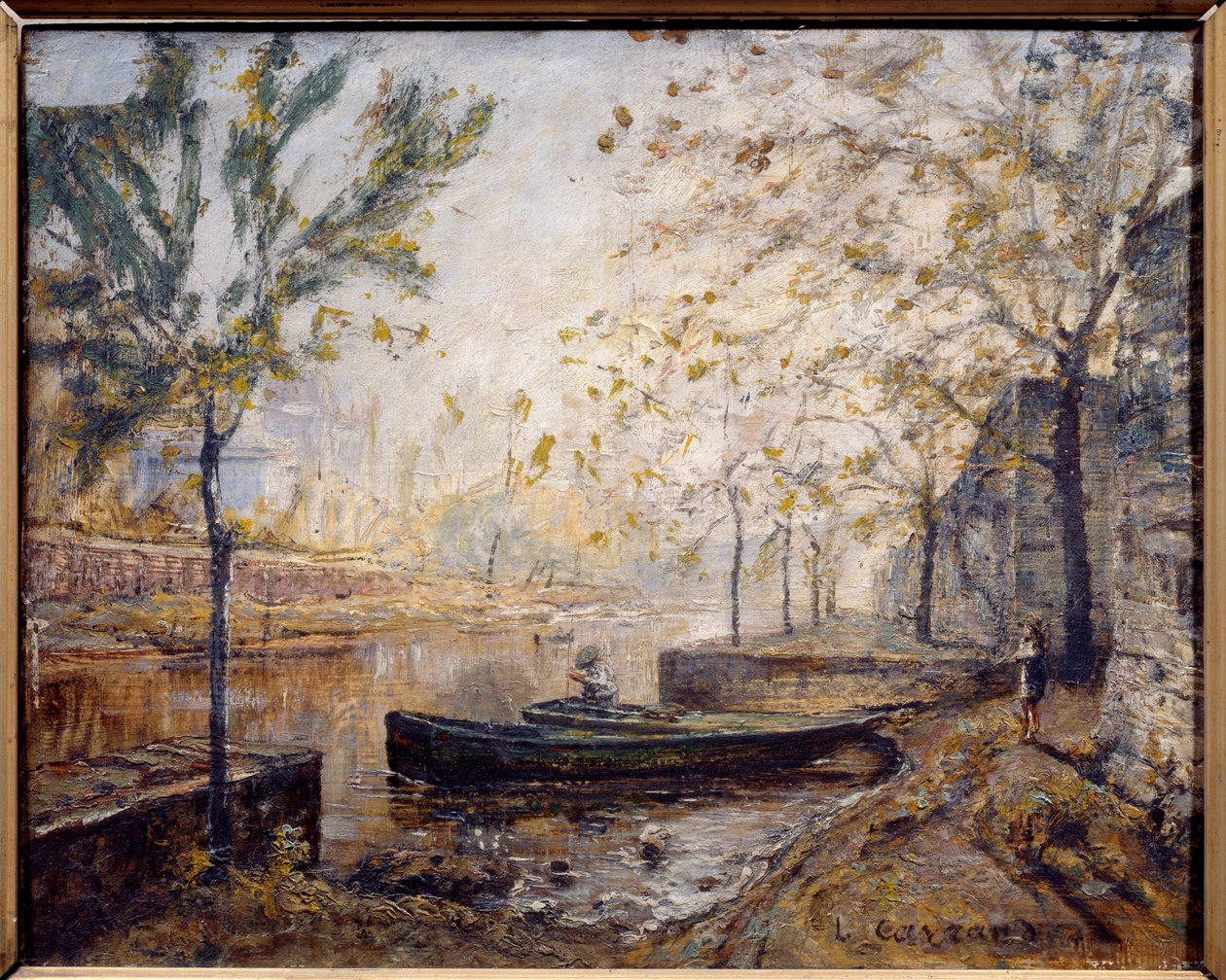 Riverside by Louis Hilaire Carrand