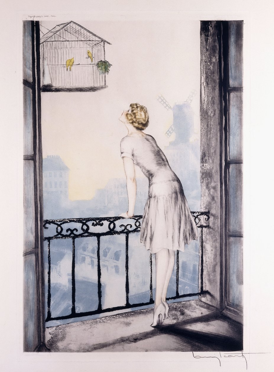 Montmartre by Louis Icart