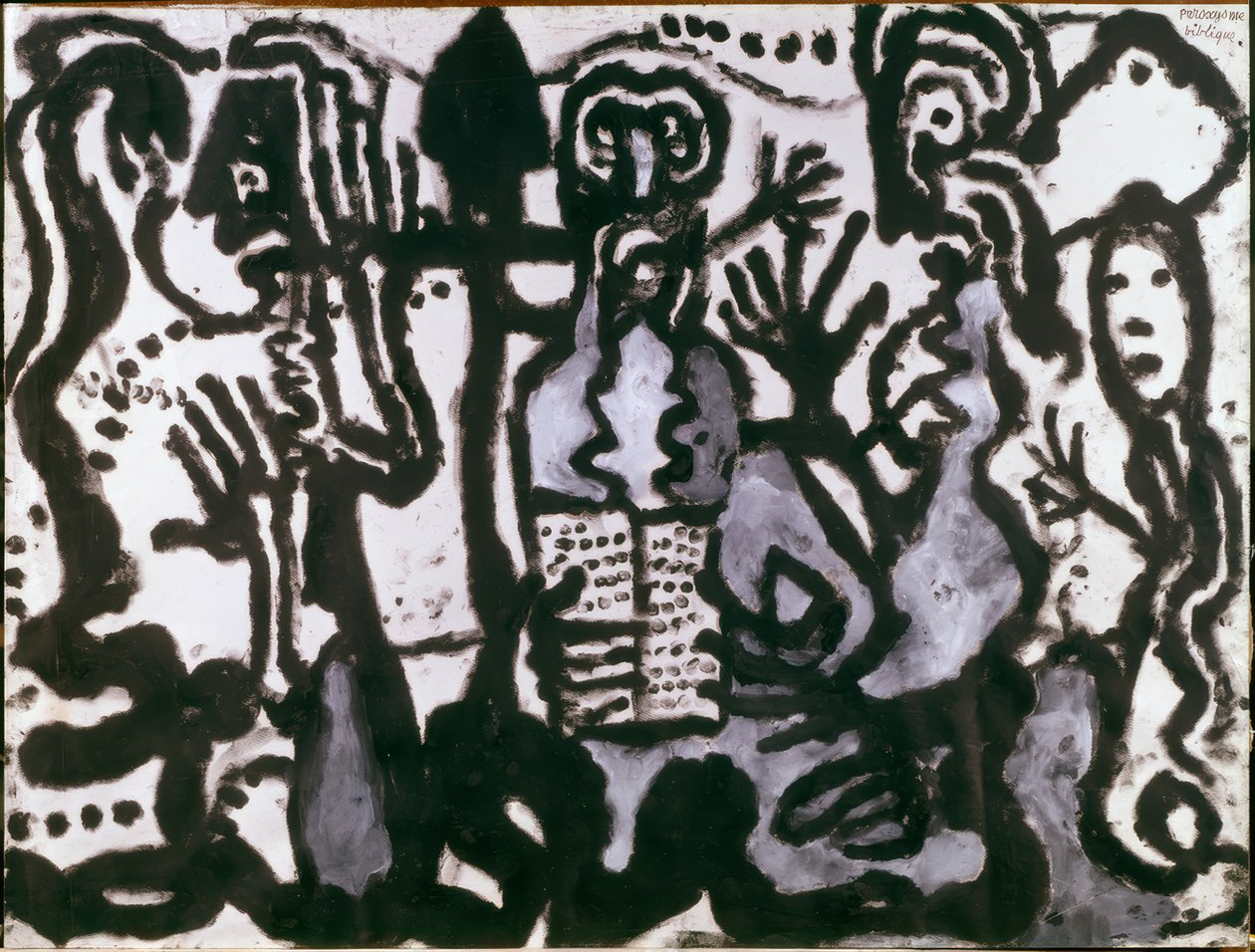 Biblical Paroxysm by Louis Soutter
