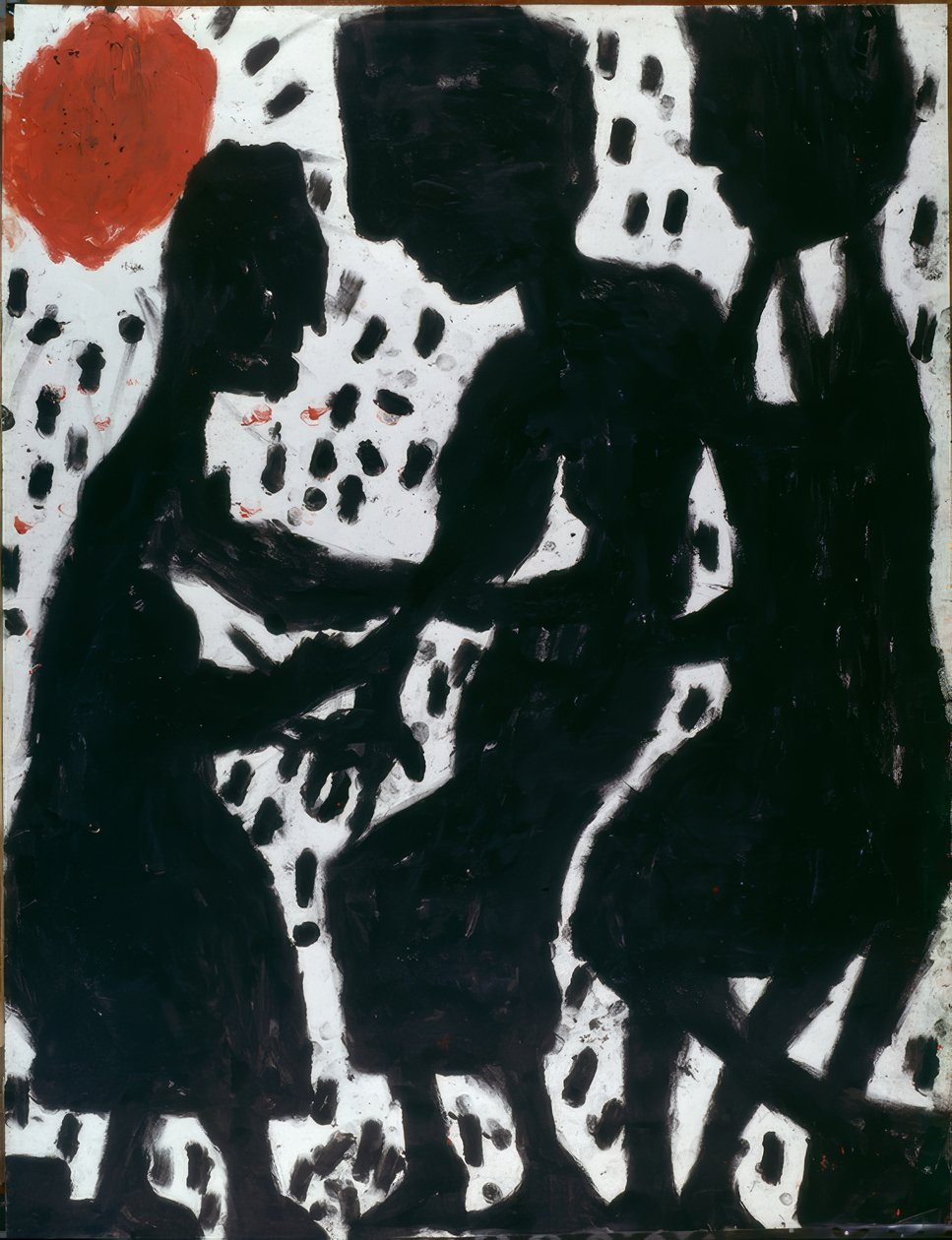 Good Girls at Dusk by Louis Soutter