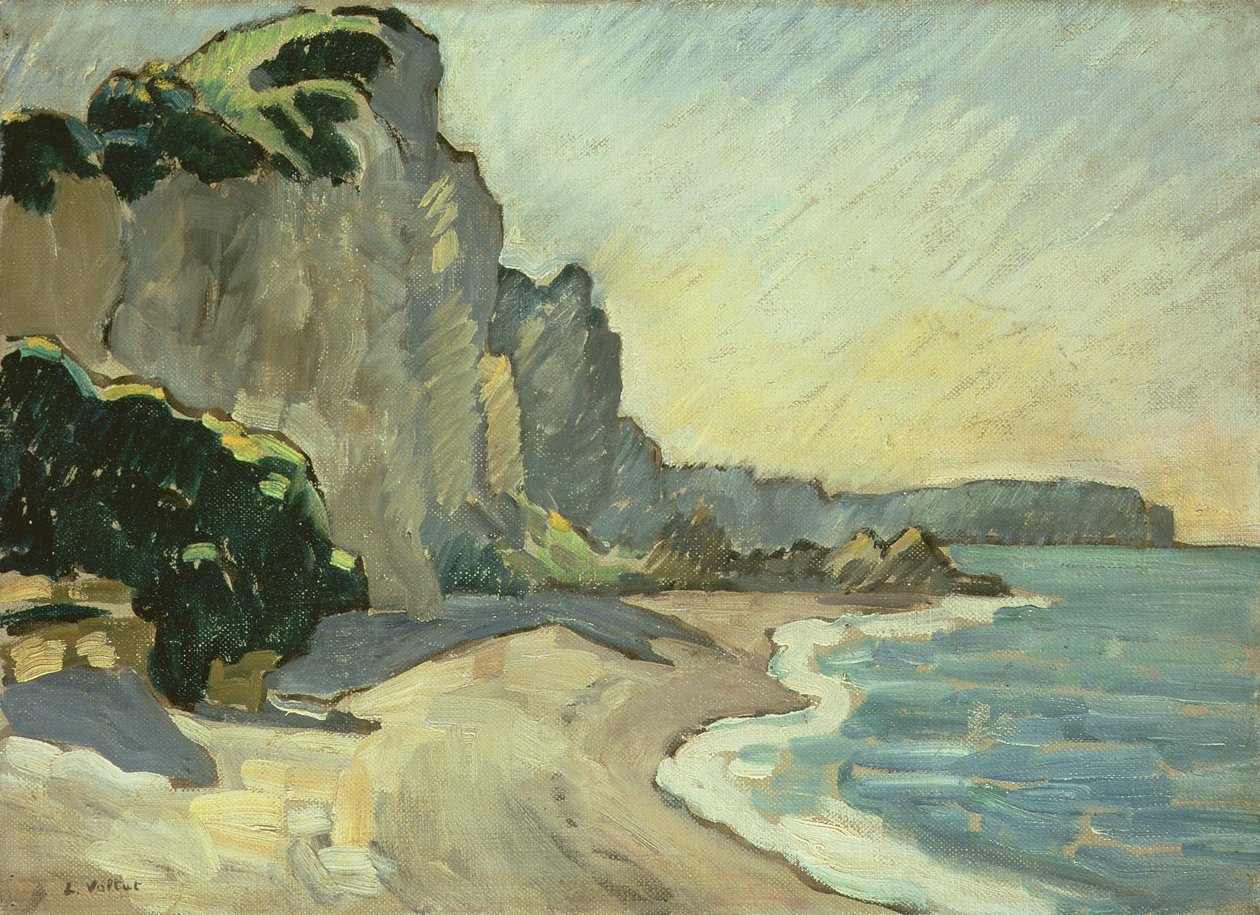 The Cliff by Louis Valtat