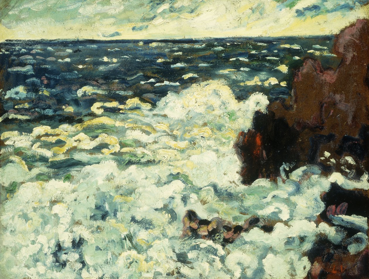 The Waves by Louis Valtat